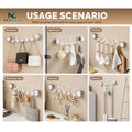 Heavy-Duty Wall-Mounted Suction Hooks