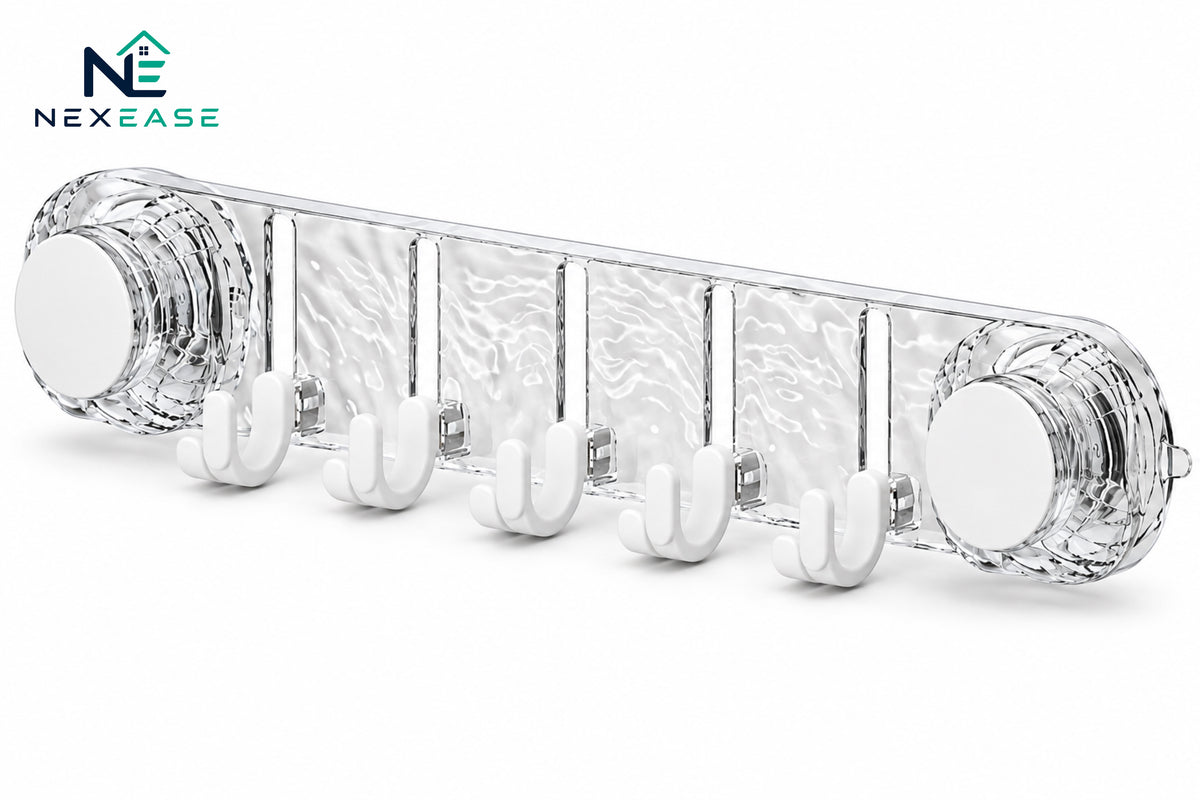 Heavy-Duty Wall-Mounted Suction Hooks