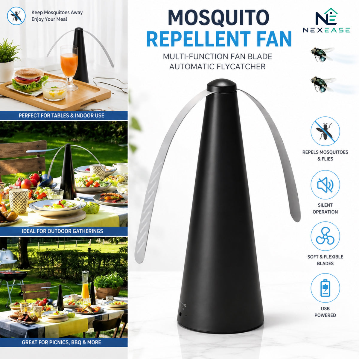 Automatic Fly Repellent Fan
