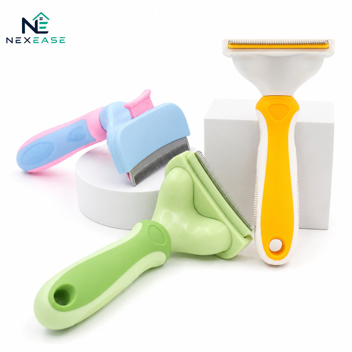 One Click Pet Hair Removal Comb