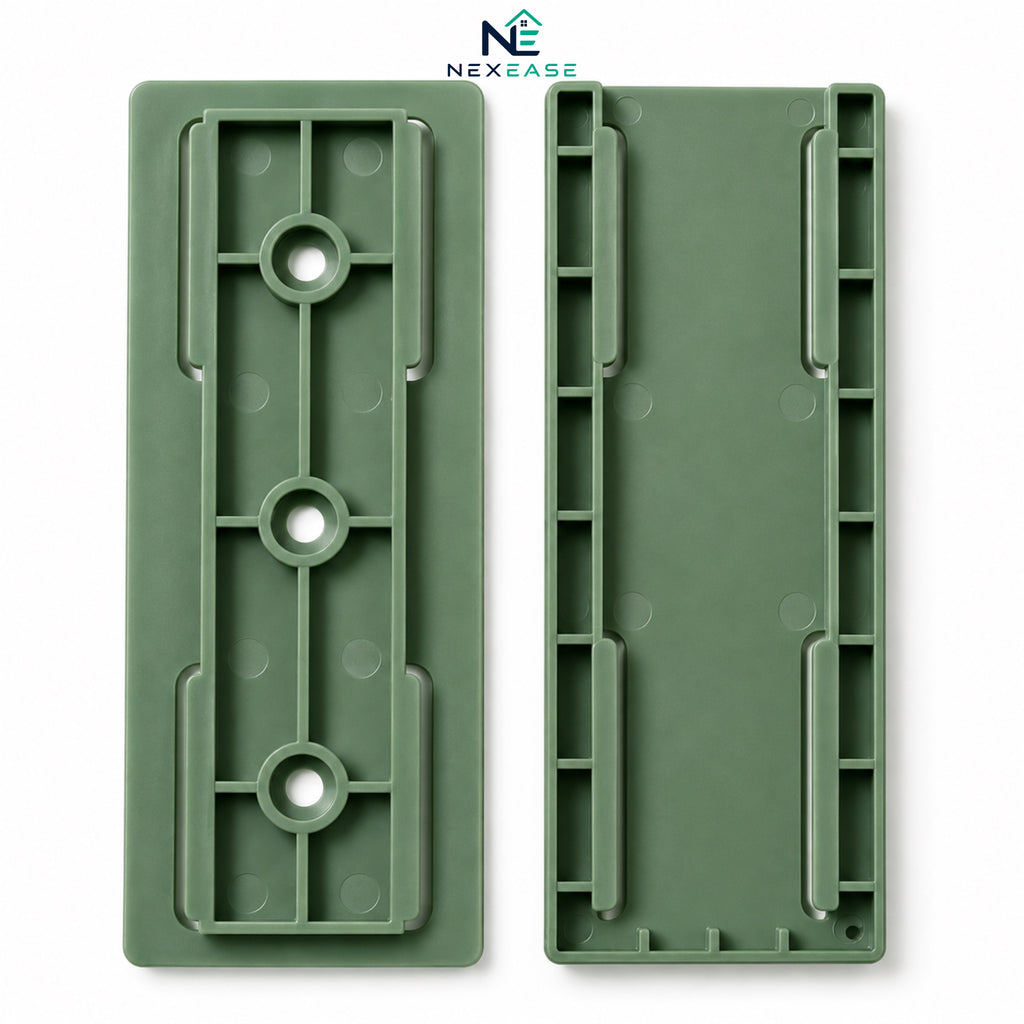 Adhesive Punch-Free Socket Holder (Pack of 2)