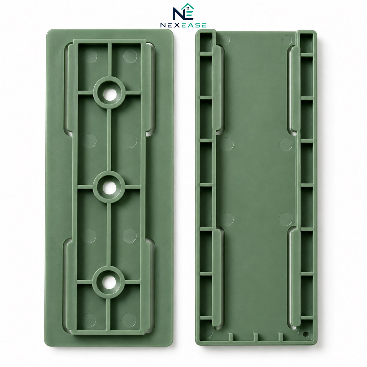 Adhesive Punch-Free Socket Holder (Pack of 2)