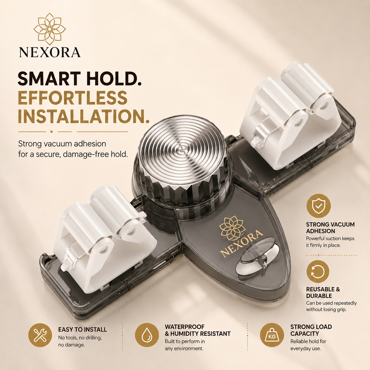 Wall Mount Mop Grippers